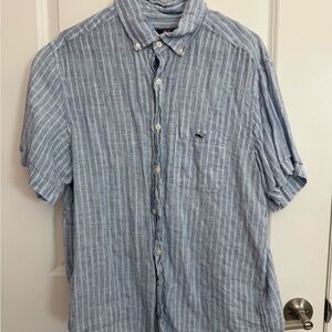 Vineyard Vines Blue Striped Men's Shirt
